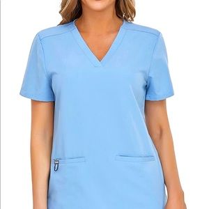 COMENII Ceil Blue Scrub